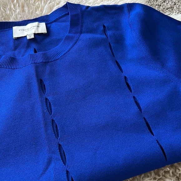 Public School New York Womens Short Sleeve Knit Top - Picture 12 of 14